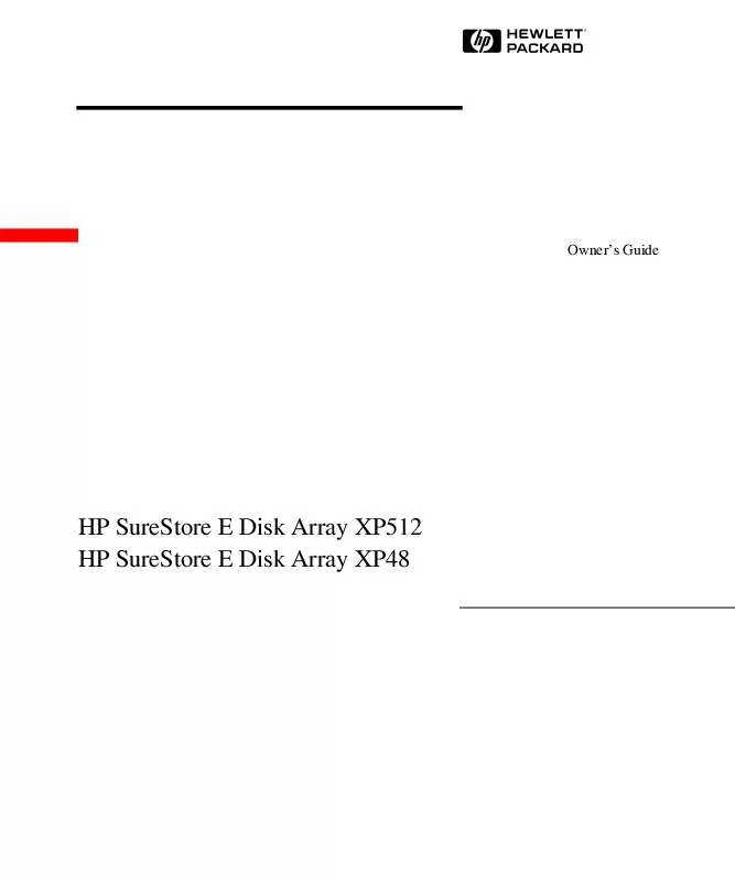 Mode d'emploi HP STORAGEWORKS XP48 DISK ARRAY