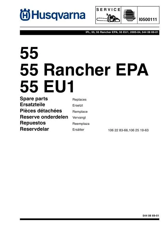 Mode d'emploi HUSQVARNA 55 RANCHER EPA
