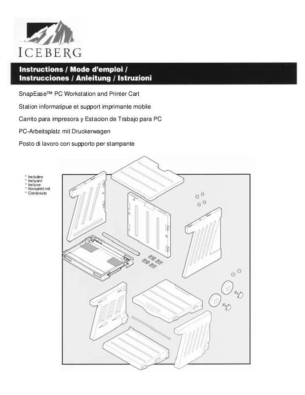 Mode d'emploi ICEBERG 71001