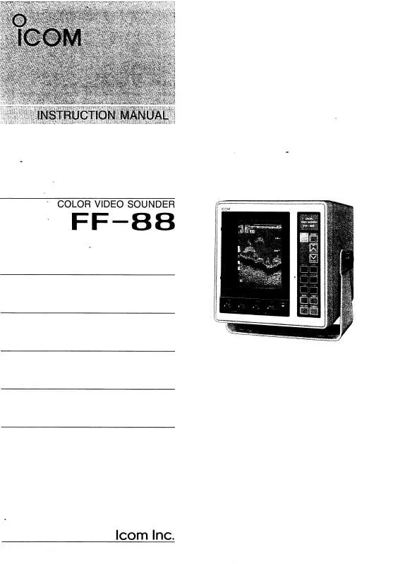 Mode d'emploi ICOM FF-88
