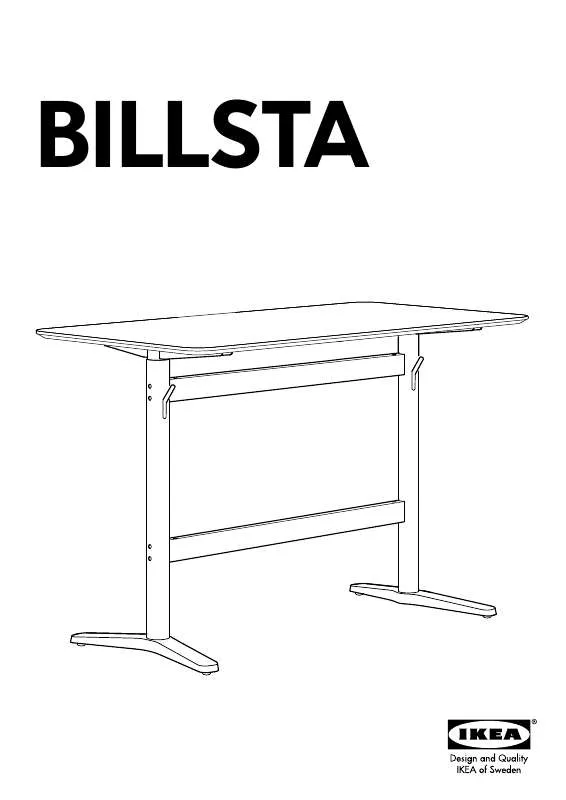 Mode d'emploi IKEA BILLSTA UNDEFRAME RECT