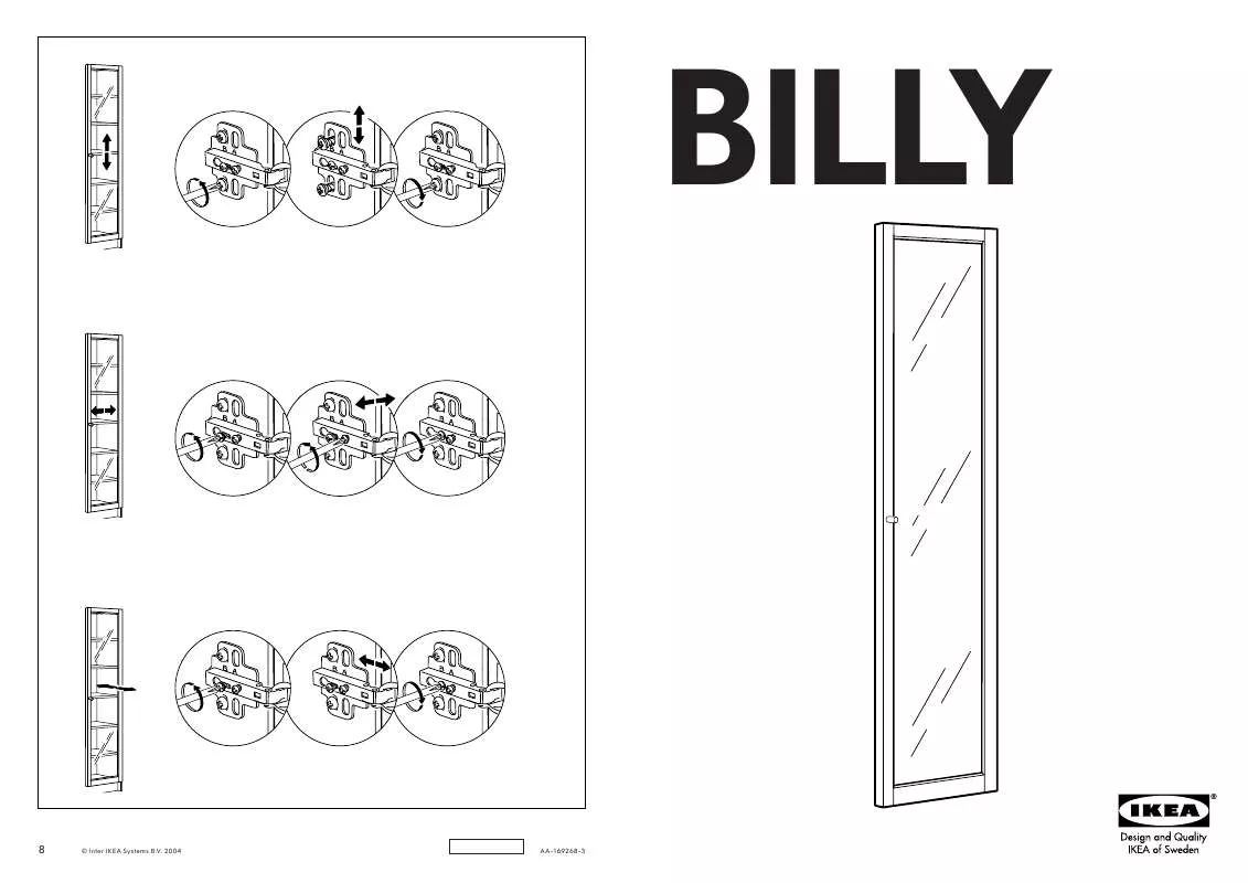 Mode d'emploi IKEA BILLY BYOM GLASS DOOR 79