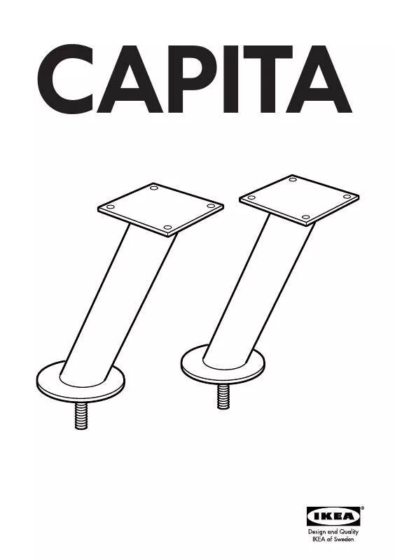 Mode d'emploi IKEA CAPITA BRACKET 2PK