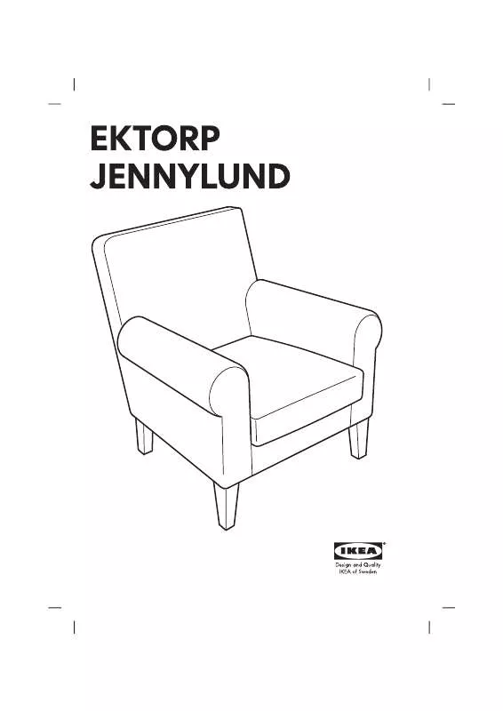 Mode d'emploi IKEA EKTORP JENNYLUND CHAIR FRAME
