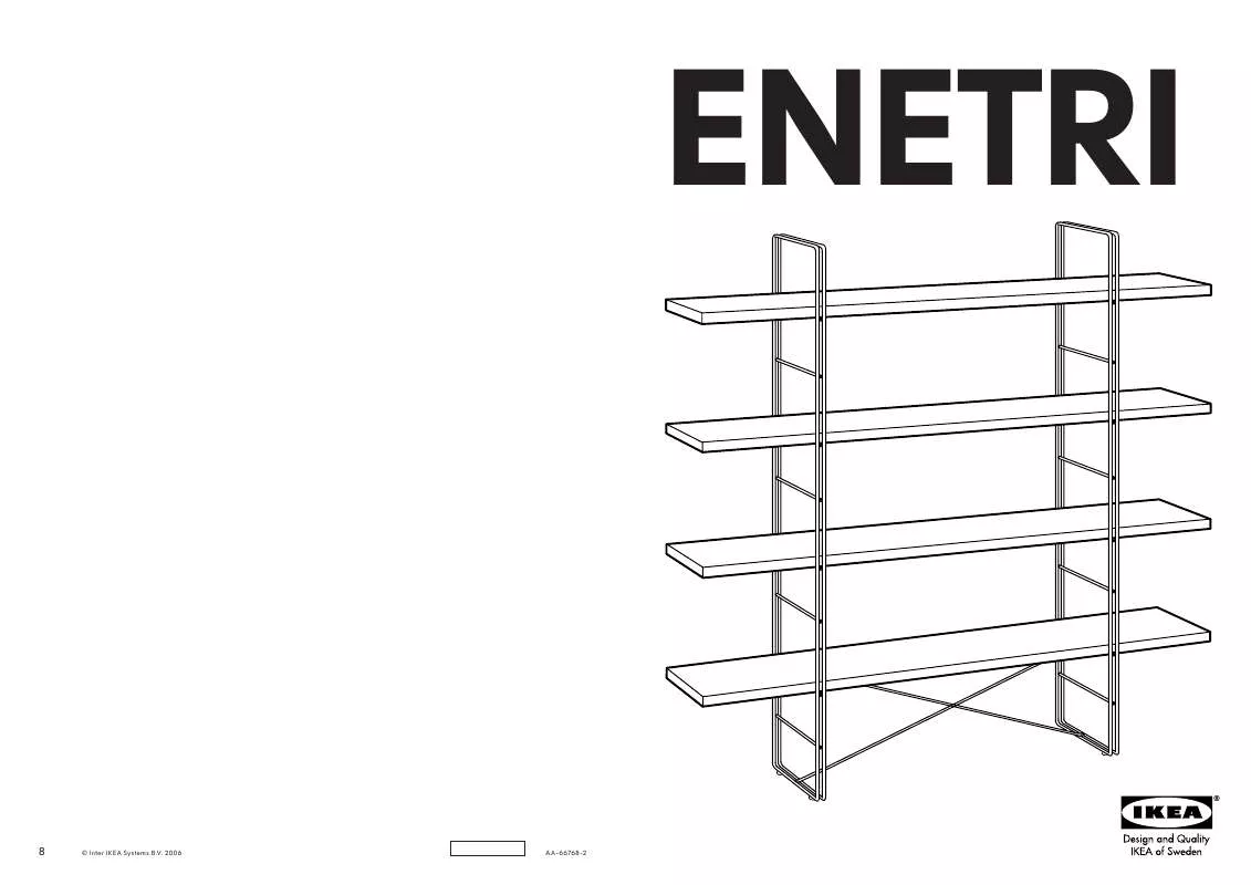 Mode d'emploi IKEA ENETRI SIDE UNT 13X62 1/4