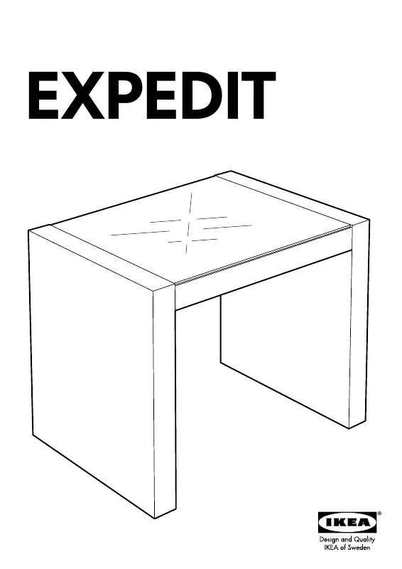 Mode d'emploi IKEA EXPEDIT SIDE TABLE