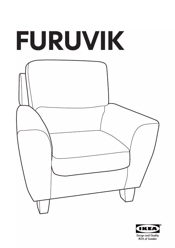 Mode d'emploi IKEA FURUVIK RECLINER