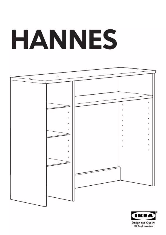 Mode d'emploi IKEA HANNES HUTCH 35 3/8X27 1/2