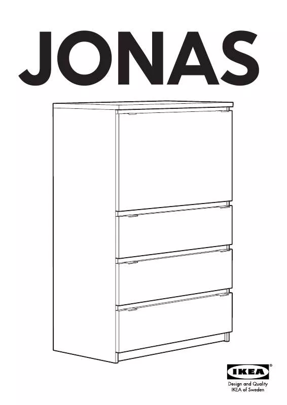 Mode d'emploi IKEA JONAS SECRETARY 32X48