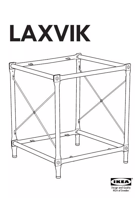 Mode d'emploi IKEA LAXSVIK BASIC UNIT 15X18