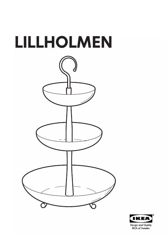 Mode d'emploi IKEA LILLHOLMEN ACCESSORY STAND
