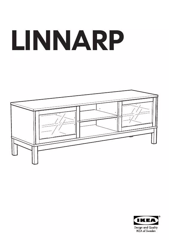 Mode d'emploi IKEA LINNARP TV BENCH