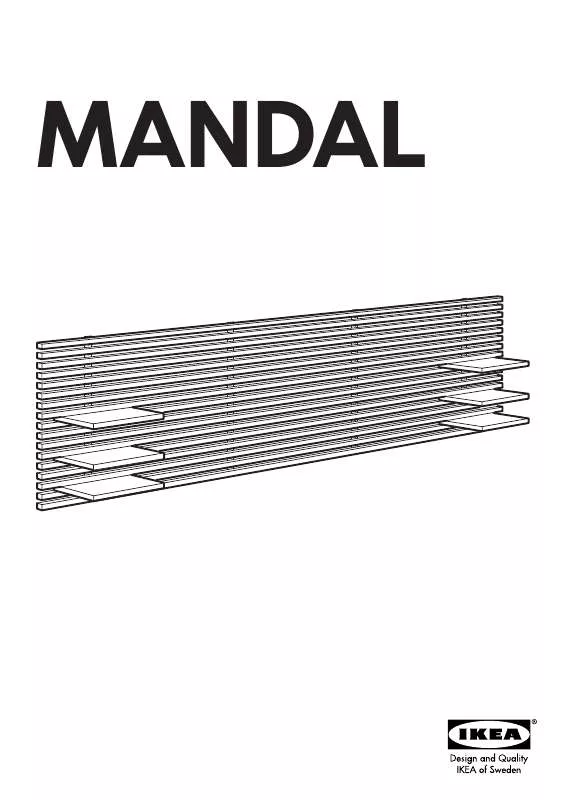 Mode d'emploi IKEA MANDAL HEADBOARD 94 1/2