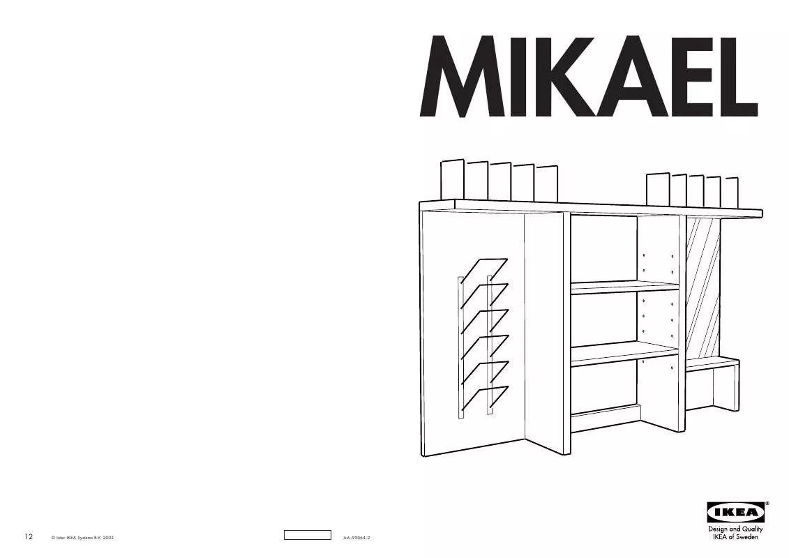 Mode d'emploi IKEA MIKAEL ADD-ON UNIT 55X35