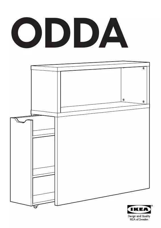 Mode d'emploi IKEA ODDA HEADBOARD
