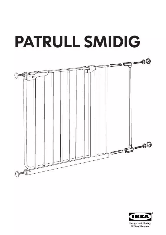 Mode d'emploi IKEA PATRULL EXTENSION GATE