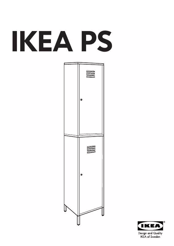 Mode d'emploi IKEA PS CABINET 15X75