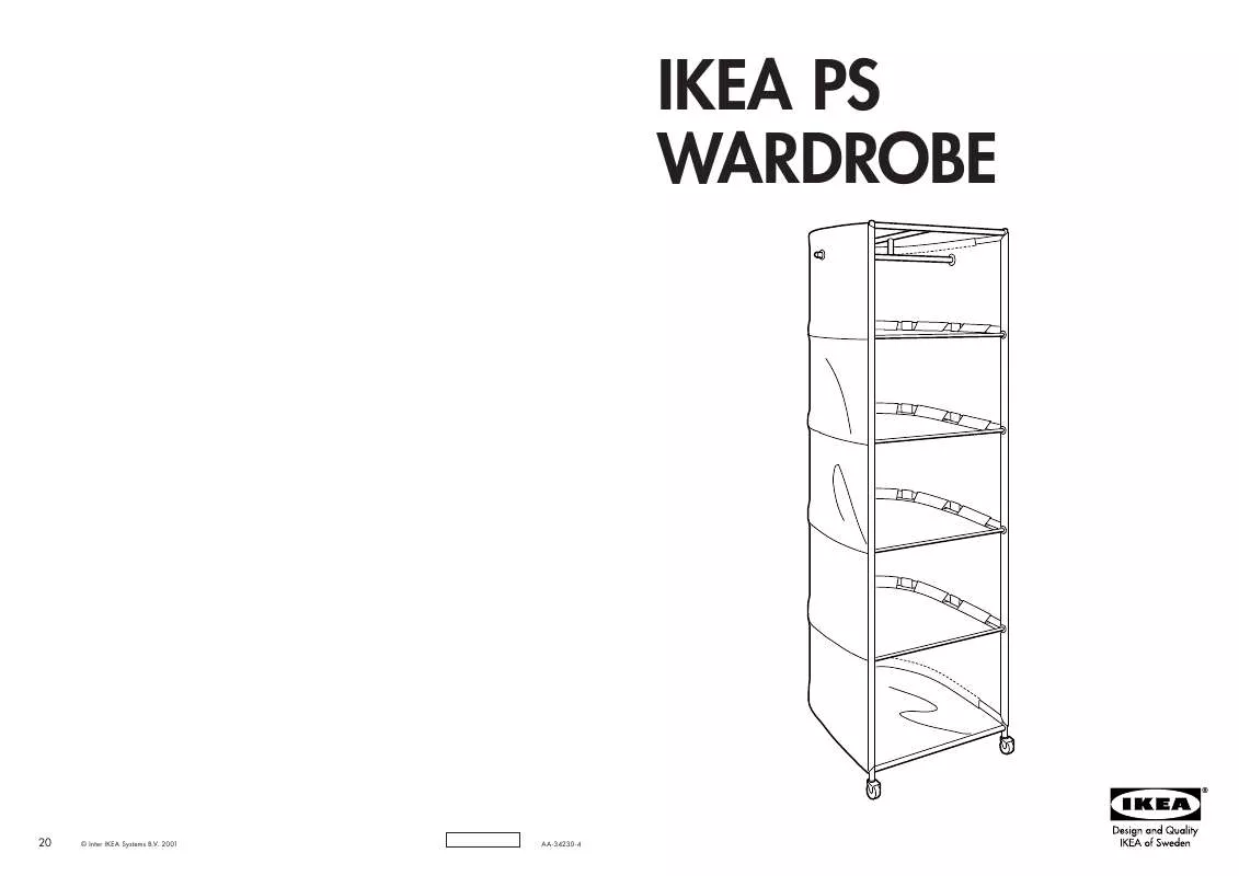 Mode d'emploi IKEA PS ORGANIZER