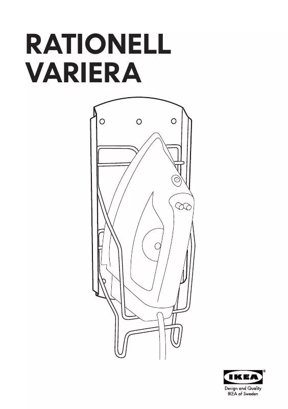 Mode d'emploi IKEA RATIONELL VARIERA HOLDER FOR IRON
