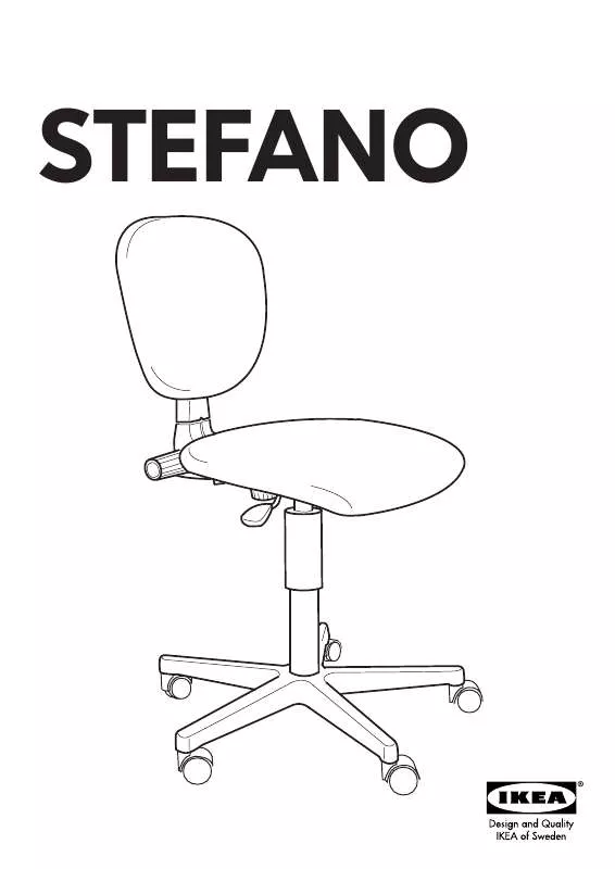Mode d'emploi IKEA STEFANO SWIVEL CHAIR
