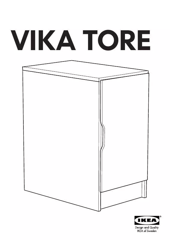 Mode d'emploi IKEA VIKA TORE STORAGE UNIT 14X28