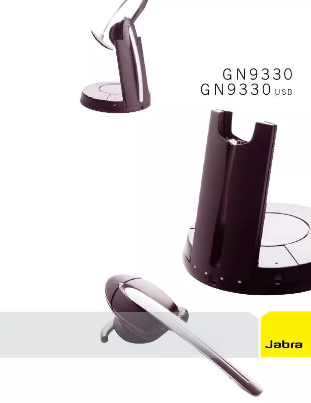 Mode d'emploi JABRA GN9330 USB