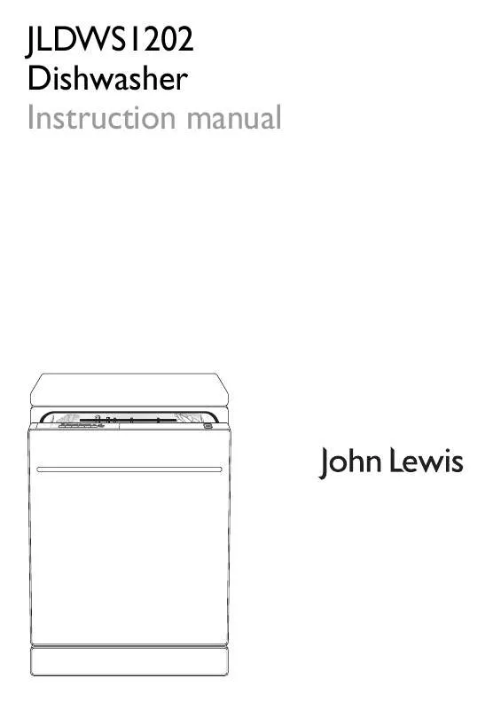 Mode d'emploi JOHN LEWIS JLDWS1202