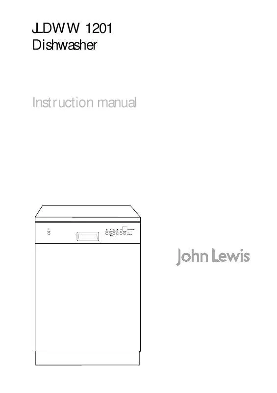 Mode d'emploi JOHN LEWIS JLDWW1201