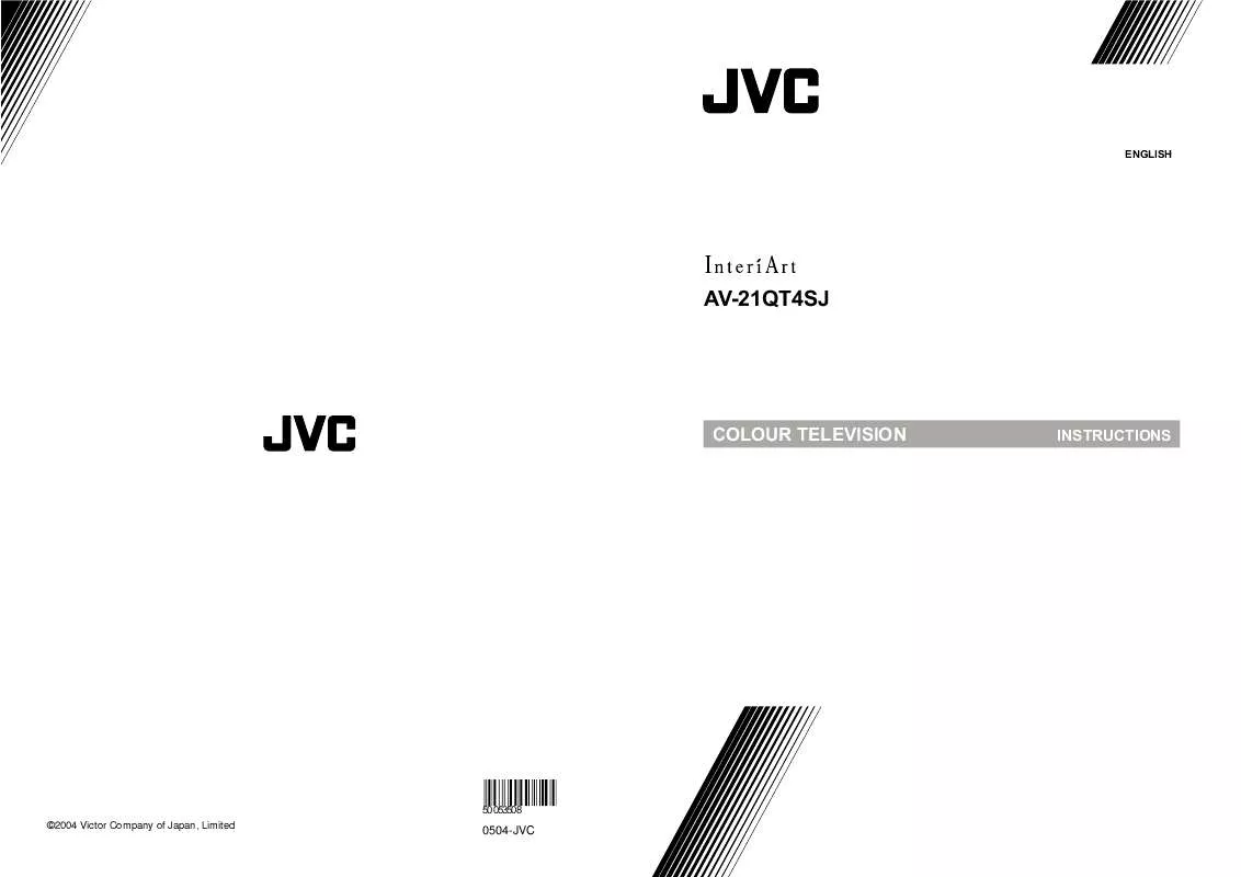 Mode d'emploi JVC AV-21QT4SJ
