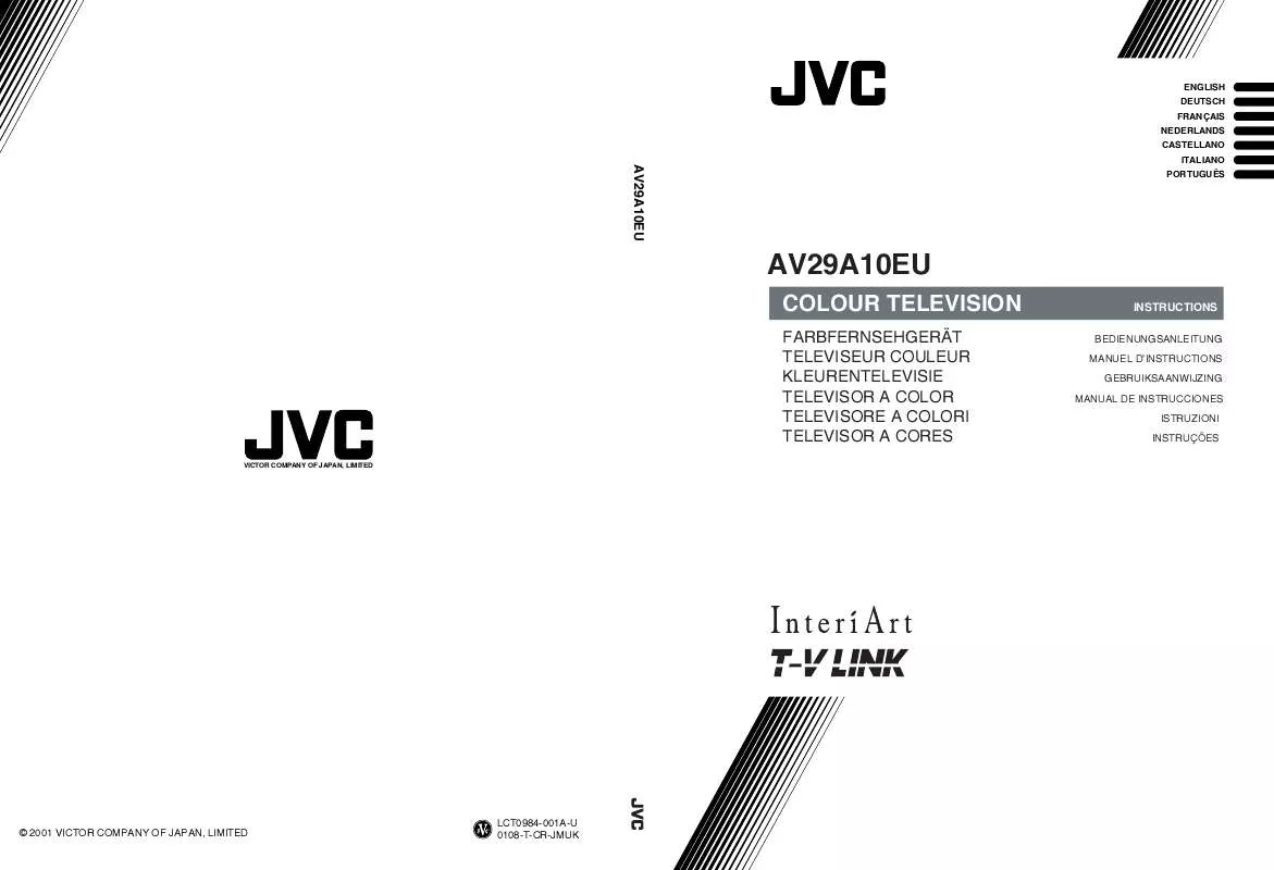 Mode d'emploi JVC AV29A10EUS-AV29A10