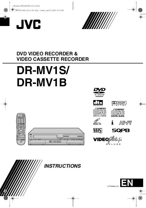 Mode d'emploi JVC DR-MV1B