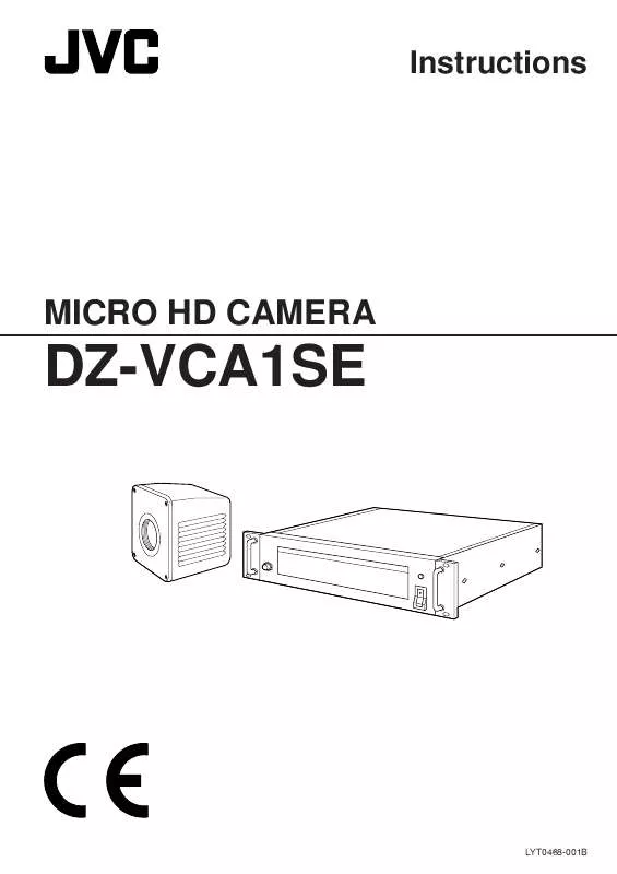 Mode d'emploi JVC DZ-VCA1SE