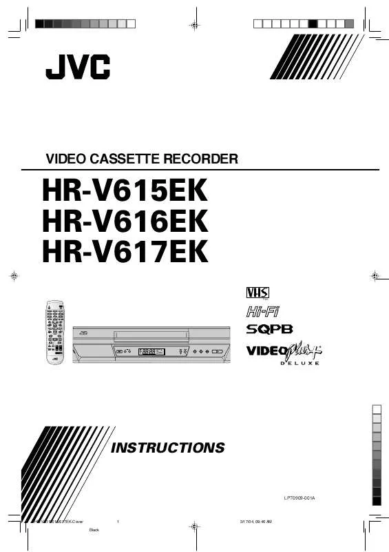 Mode d'emploi JVC HR-V615