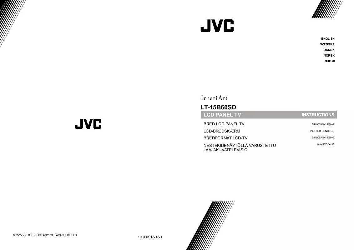 Mode d'emploi JVC LT-15BB60SD