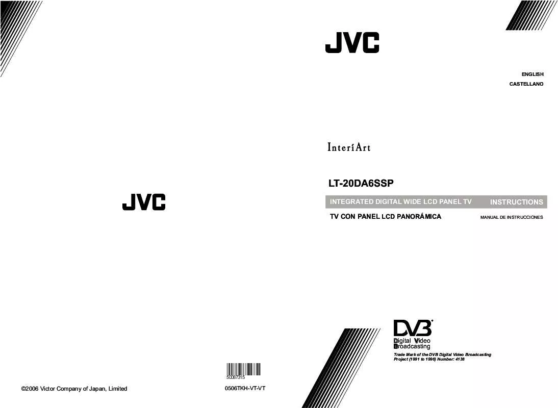 Mode d'emploi JVC LT-20DA6SSP