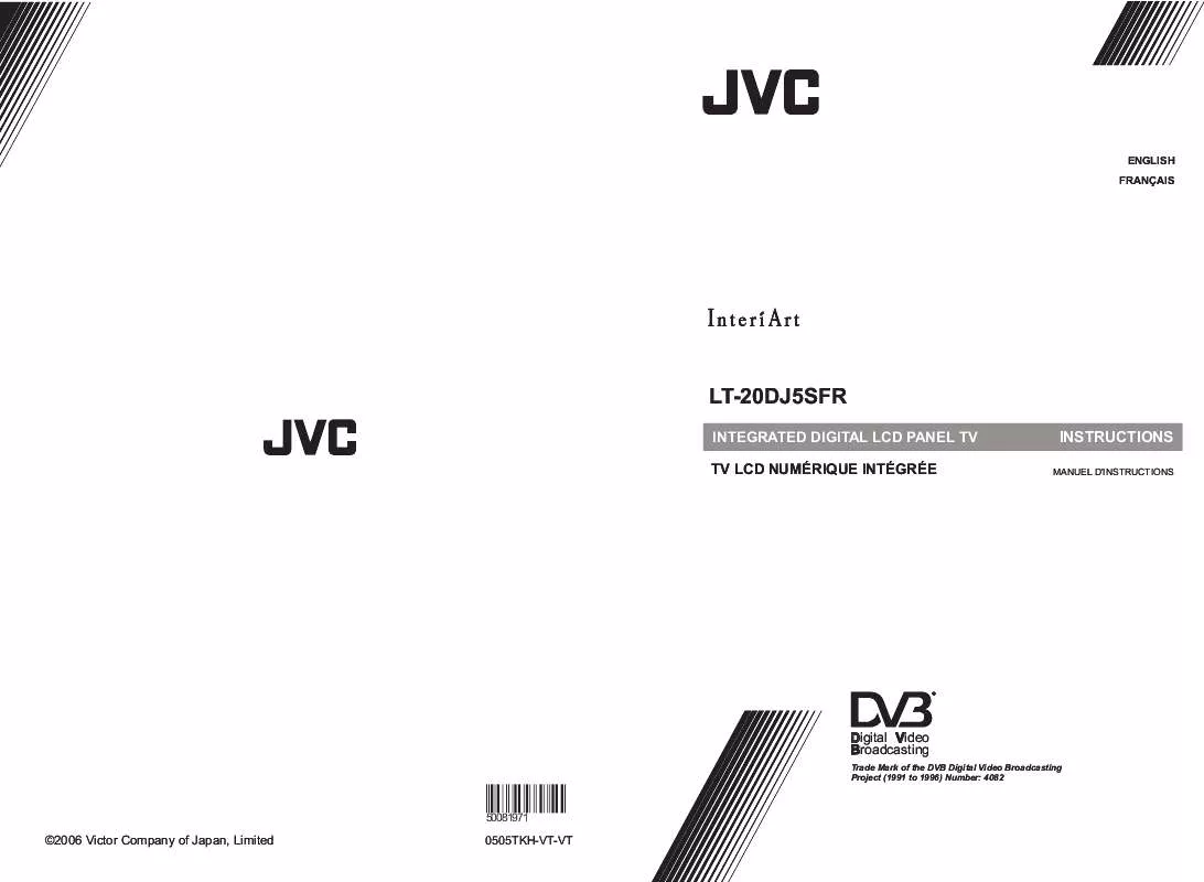 Mode d'emploi JVC LT-20DJ5SFR