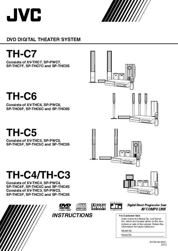 Mode d'emploi JVC THC6C-TH-C6