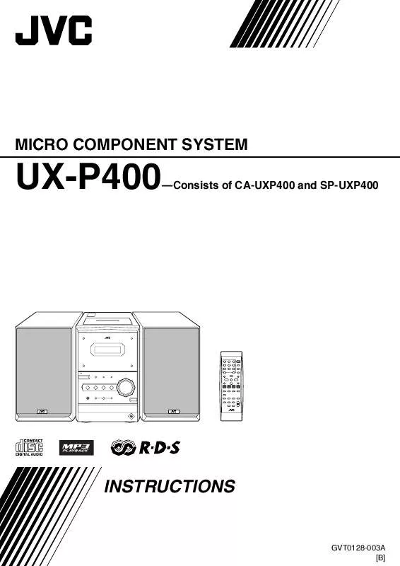 Mode d'emploi JVC UX-P400B