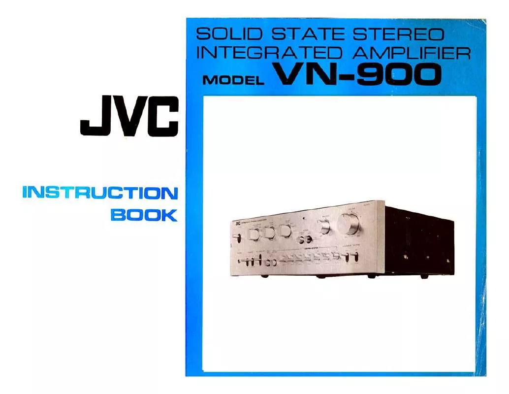 Mode d'emploi JVC VN-900