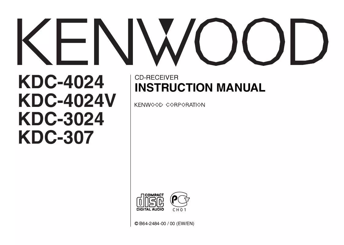 Mode d'emploi KENWOOD KDC-4024V