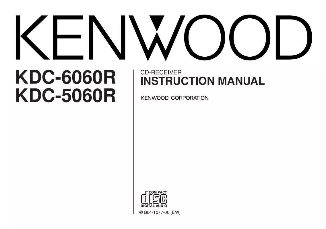 Mode d'emploi KENWOOD KDC-5060R
