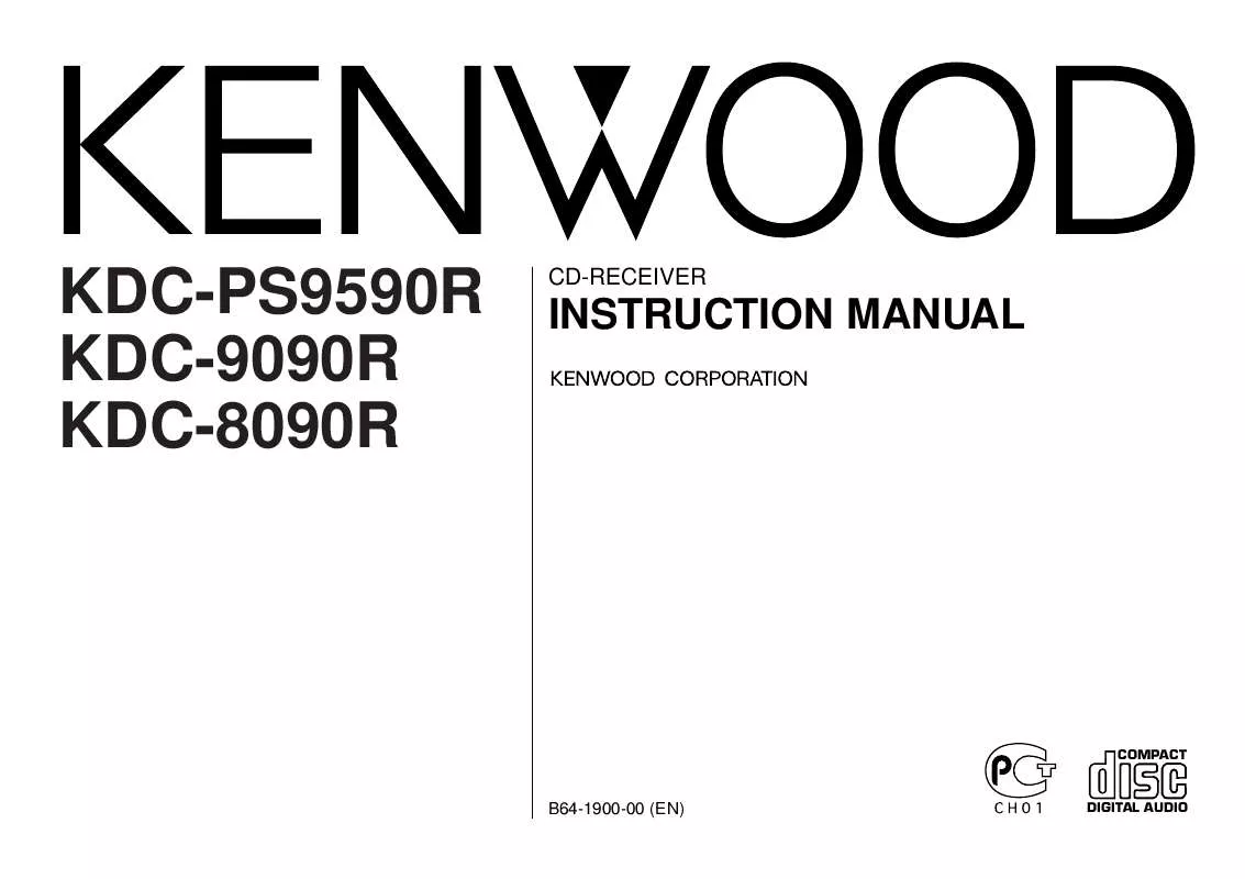 Mode d'emploi KENWOOD KDC-8090R