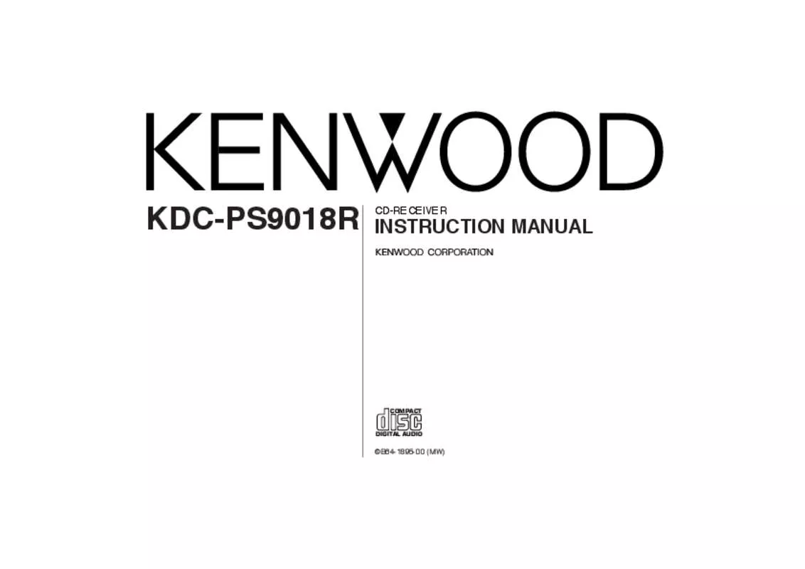 Mode d'emploi KENWOOD KDC-PS9018R