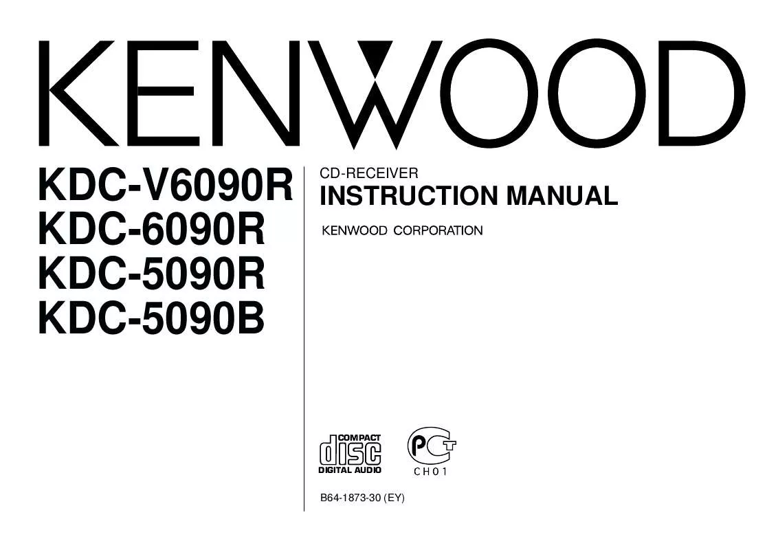 Mode d'emploi KENWOOD KDC-V6090R