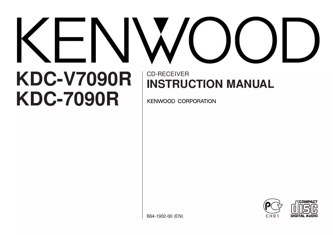 Mode d'emploi KENWOOD KDC-V7090R