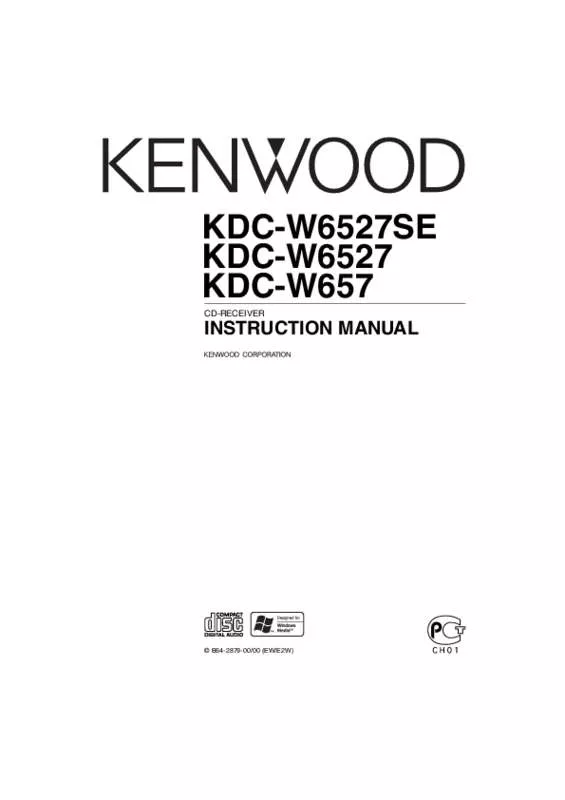 Mode d'emploi KENWOOD KDC-W657