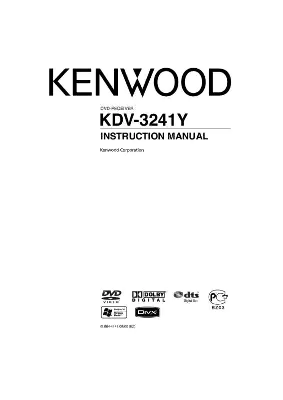 Mode d'emploi KENWOOD KDV-3241Y