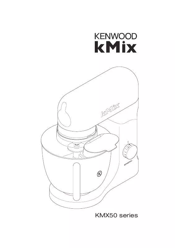 Mode d'emploi KENWOOD KMX50