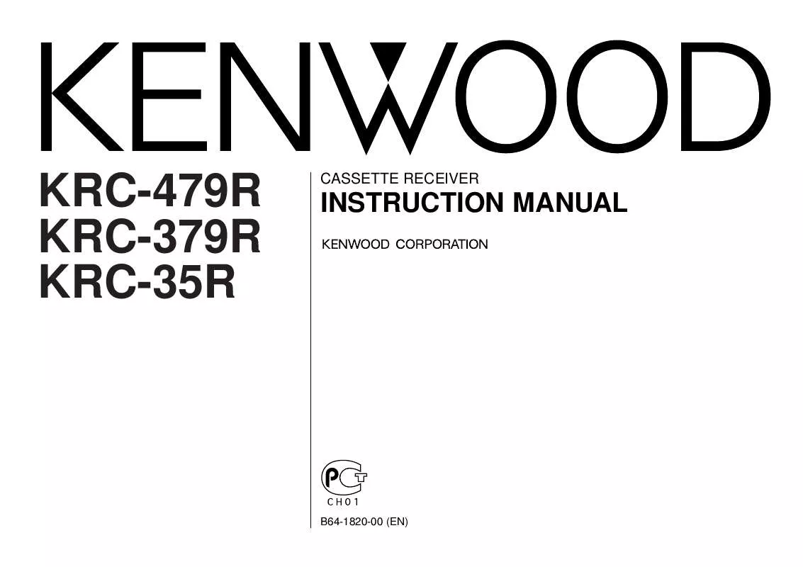Mode d'emploi KENWOOD KRC-379R