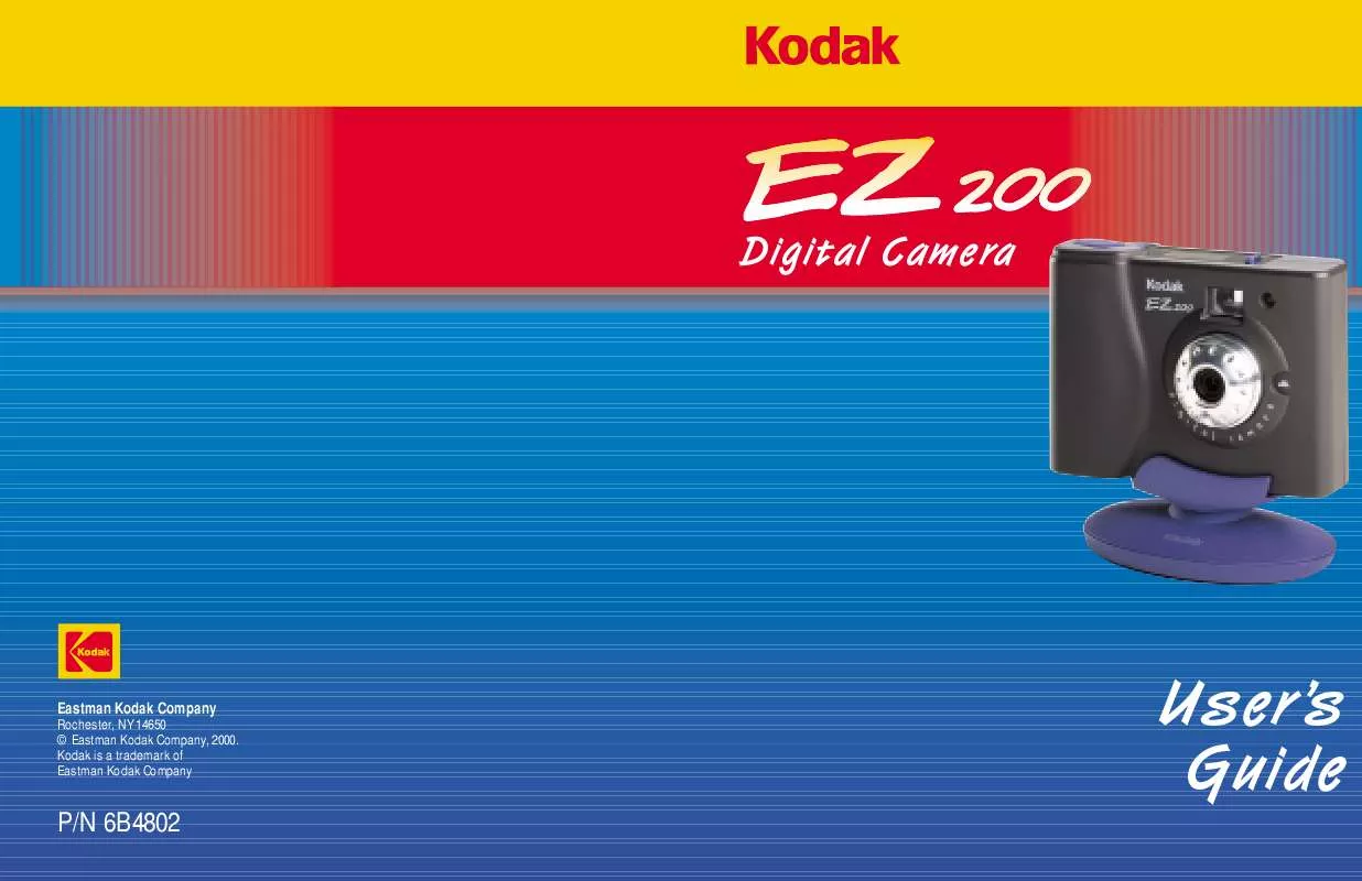 Mode d'emploi KODAK EZ200